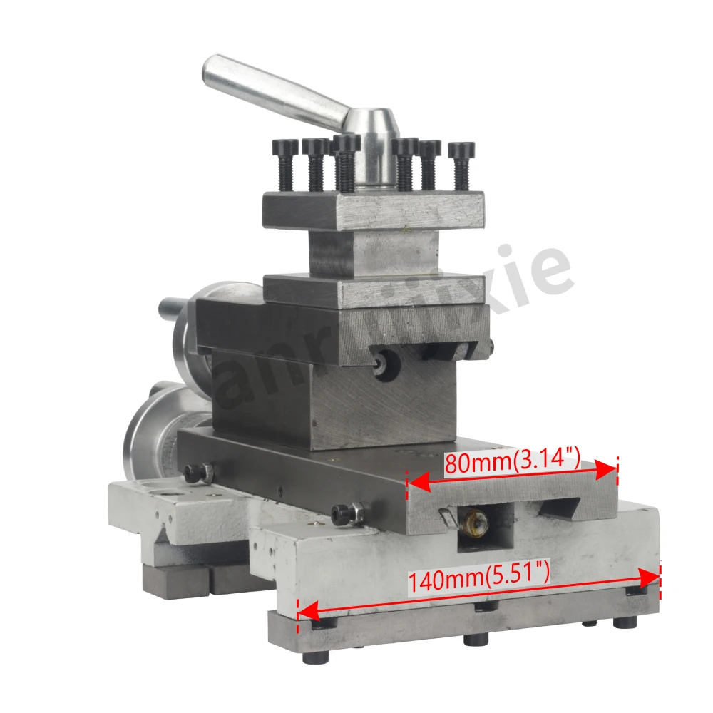 Lathe Tool holder Saddle Middle Plate Set  WM210V-254 BHC210 HS210 JY210V CTC210 HBM210 Lathe Slide Compound Rest