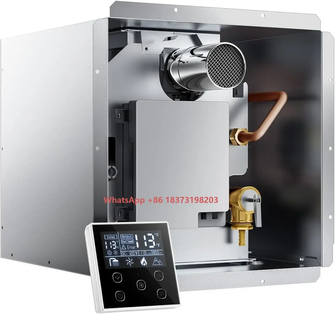 

RV Tankless Water Heater, High Altitude Available, 12V, CSA Certificated,with Thermostatic Chamber and Multi-Function Controller