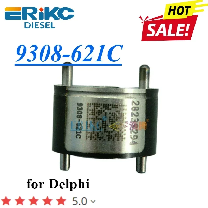 ERIKC 9308-621C 28239294 Black Coating 28440421 9308z621c Injector Control Valve 28538389 for Delphi