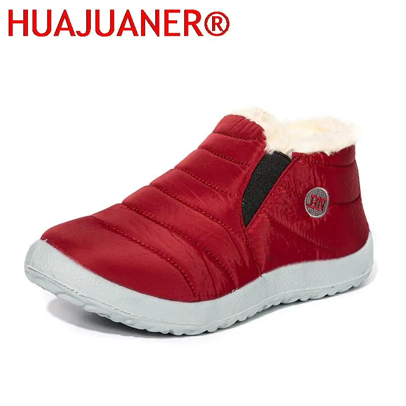 Women Boots 2025 Winter Boots Round Toe Winter Shoes Woman Keep Warm Snow Botas De Mujer Lightweight Ankle Boots Winter Sneakers