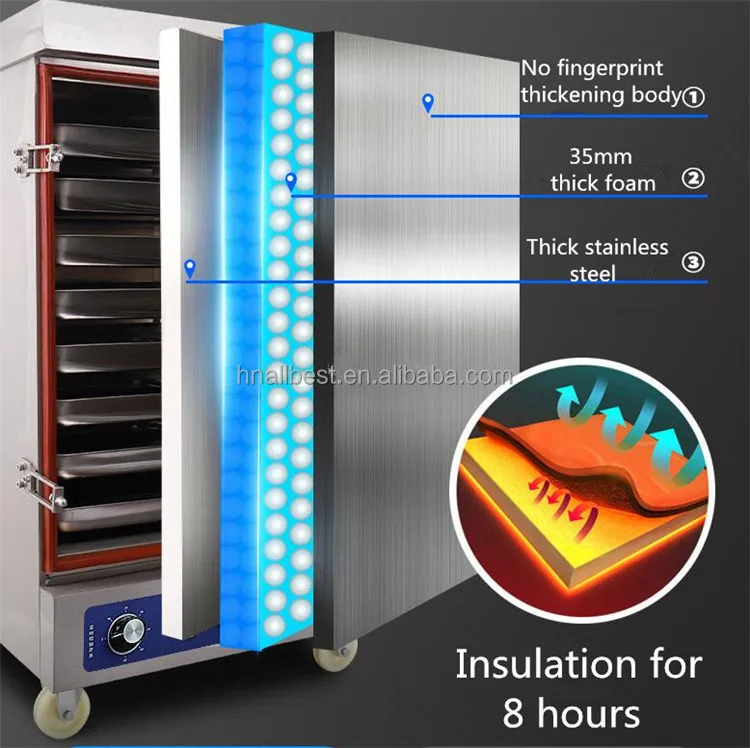 

Gas Rice Steam Cabinet Steaming Steamer Cabinet Commercial Kitchen Stainless Steel Electric