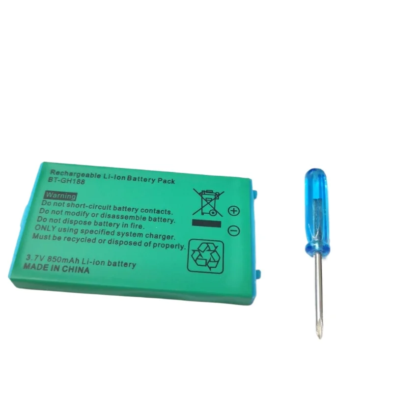 Akumulator litowy 3,7 V 850 mAh z wkrętakiem do Nintendo Gameboy Advance GBA SP