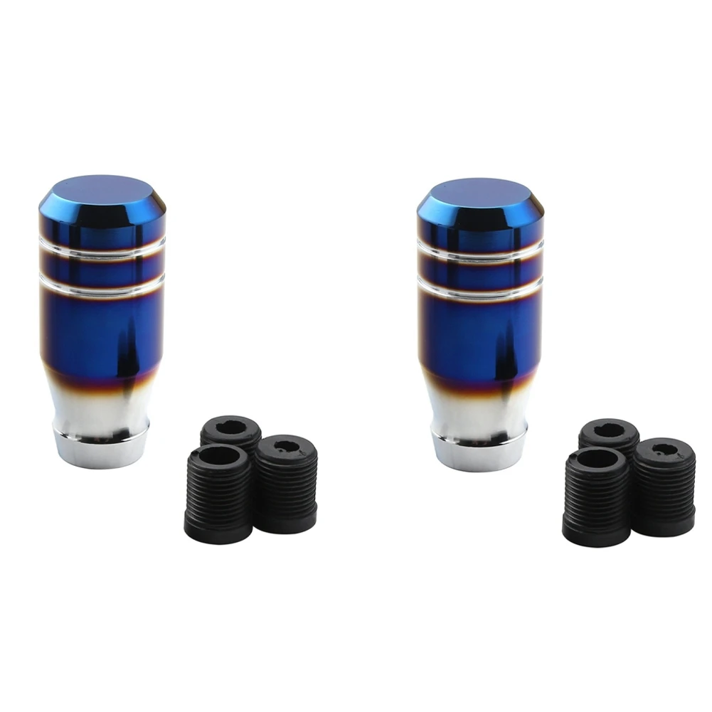 نادر 3 بوصة العروس المحروقة الأزرق العالمي سيارة 5 سرعات والعتاد رافعة تحول مقبض ناقل الحركة اليدوي