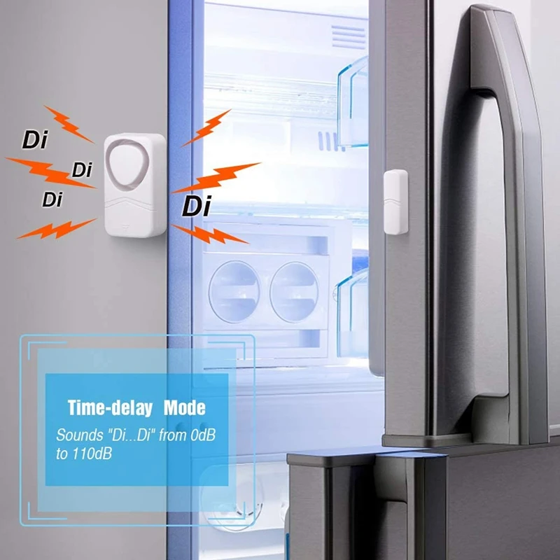 Đầu Đề Cập Đến Cửa Không Dây Cửa Sổ Trộm Cảm Biến 4 Chế Độ Báo Động Cửa Mở Máy Dò Ngăn Đông Gần Nhắc Nhở Bảo Vệ An Ninh