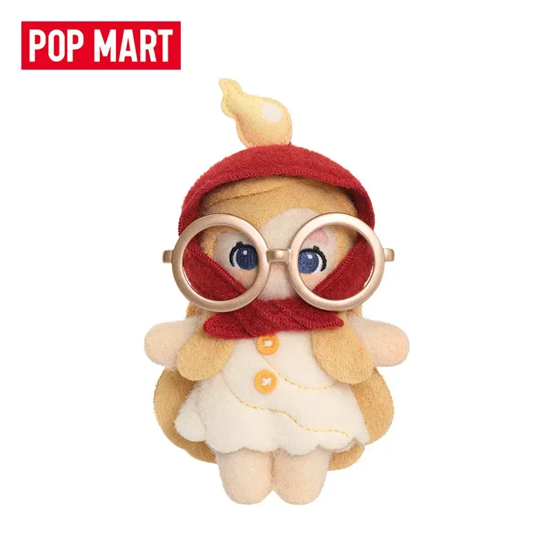POP MART CHAKA STITCH BY STITCH Series Felt Plush Pendant Blind Box Mystery Box Toys Kawaii Ornaments Figurines Home Decor