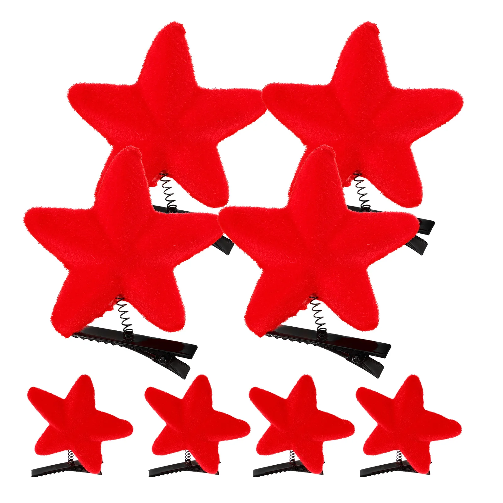 

8 Pcs Clips Cute Cute Hair Clip Small Barrettes Girls Headgear Decorative Star Hair Clips Hairpins Hairstyle Occasions