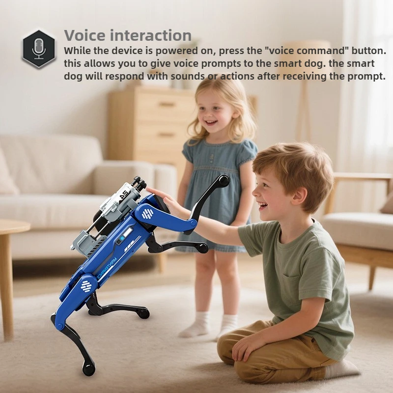 Cool Stuff – cadeau amusant, programmation intelligente AI, Robot chien bionique, voitures Rc d'interaction vocale, voiture télécommandée, jouets pour enfants