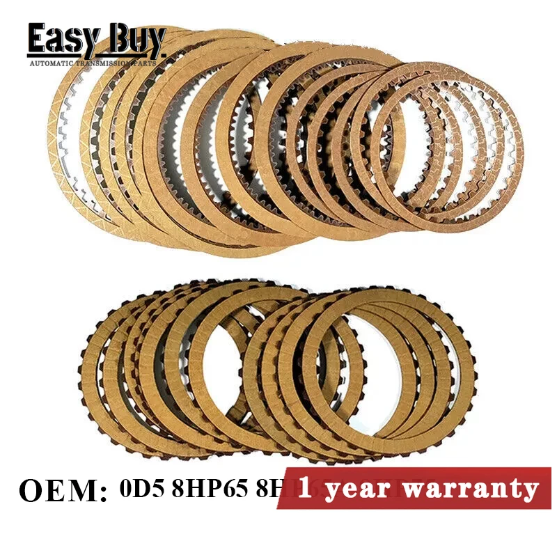 

8HP65 8HP65A 8HP75 Brand new transmission friction plates suits for the 3.0L engine 0D5 Fits for Volkswagen Audi
