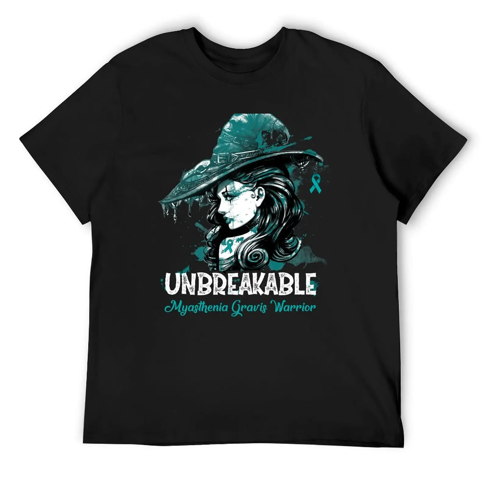 Halloween Myasthenia Gravis Warrior Unbreakable T-Shirt customs cute tops mens funny t shirts