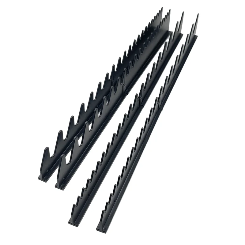 

A04G-эффективный ящик для хранения инструментов, органайзер для гаечных ключей вмещает 40 гаечных ключей, 1 комплект системы организации магнитных гаечных ключей