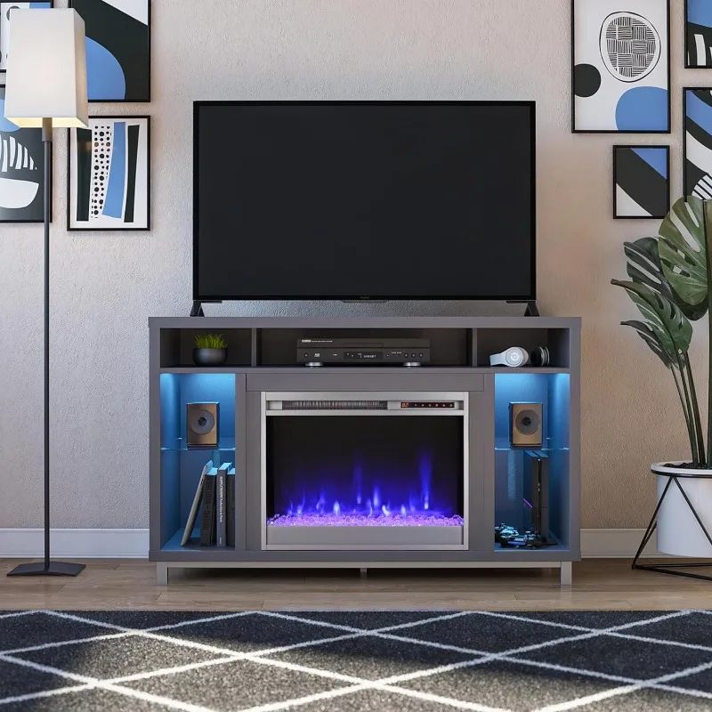 Lumina Fireplace Stand, TVs up to 48