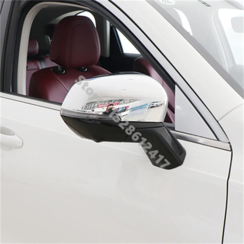 ABS Chrome Rearview mirror Decoration /Rearview mirror cover Trim for Haval/Hover JOLION 2021-2022 car accessories