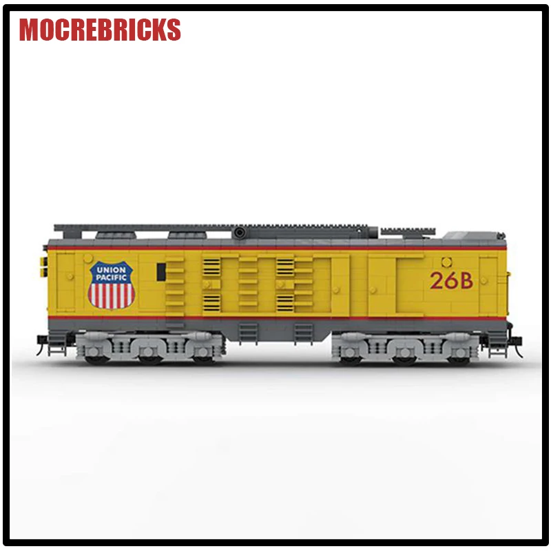 MOC Building Blocks Assembly Model Kits GE 8500 Fuel Train Suit Creative Puzzle Enlightenment Children's Toy Birthday Xmas Gifts