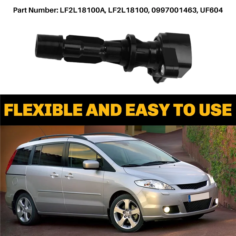 

NEW-4PCS LF2L18100A LF2L18100 0997001463 Ignition Coil For Mazda 5 2.0 2005-2010, Mazda 3 BK BL, CX-7, MX-5, Tribute 2.3 2004-20