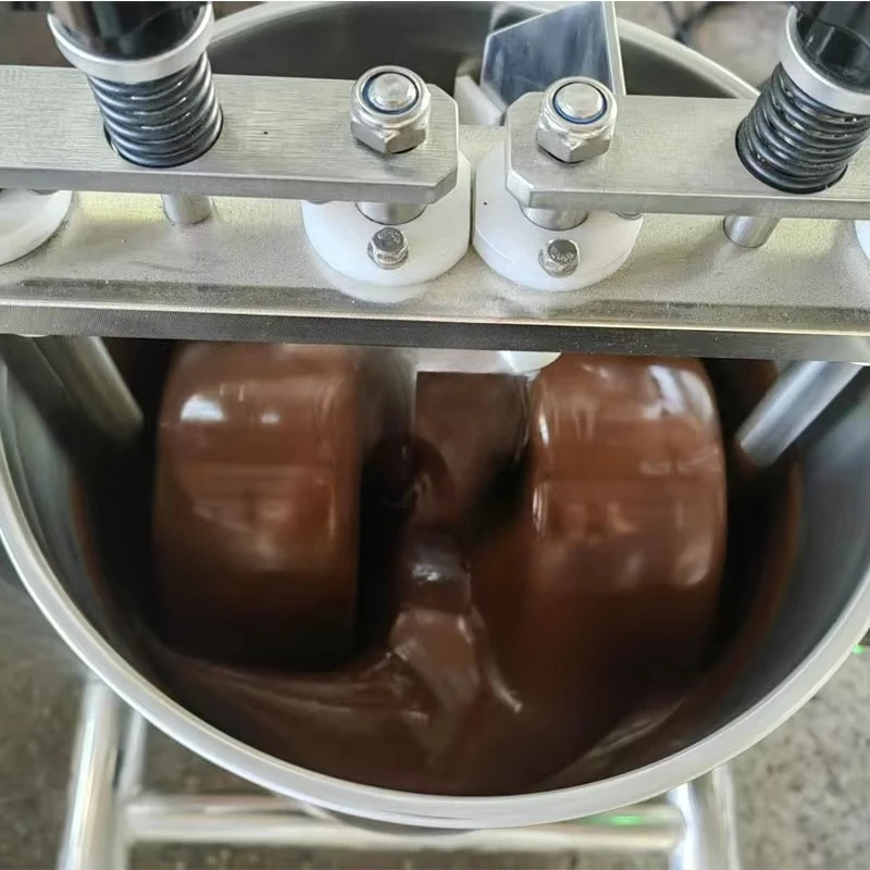 Chocolate Stone Melanger Small Capacity Tilting Stone Wet Grinder Chocolate Melanger Refiner