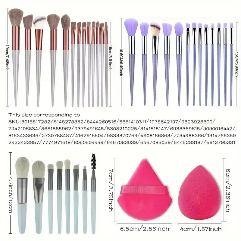 Soft Blending Makeup Brush Set — product detail 4