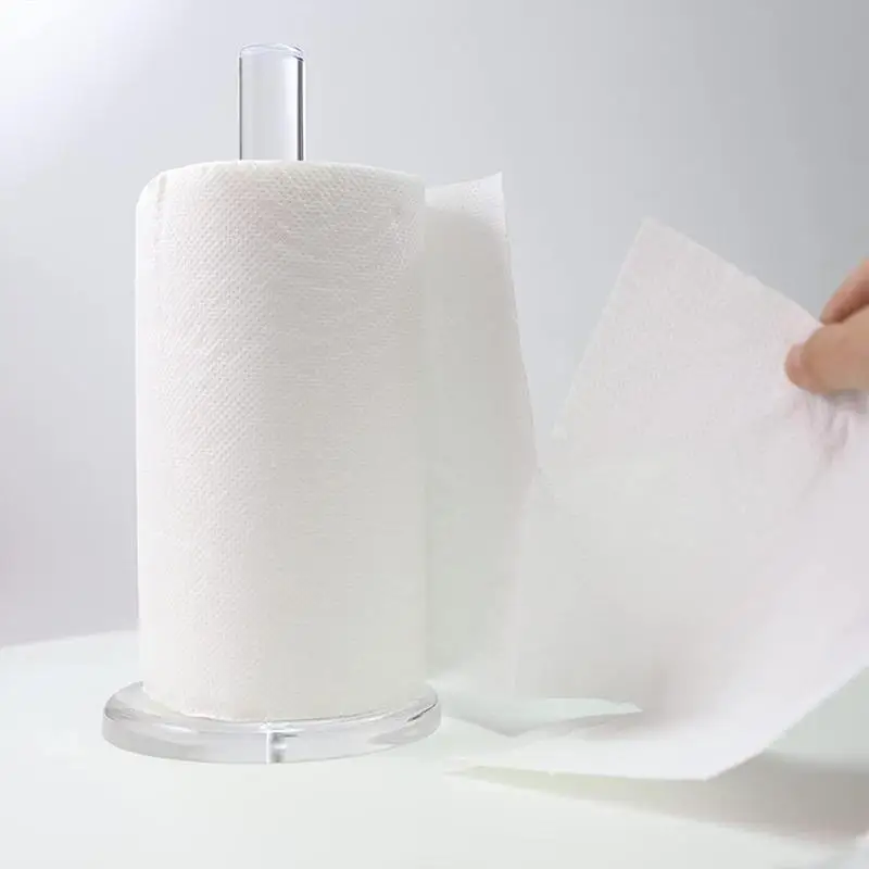 Freistehender Toilettenpapierhalter, vertikales Toilettenpapier-Aufbewahrungsregal, modern, platzsparend, für Toiletten-Ersatzrollen, Aufbewahrungsständer