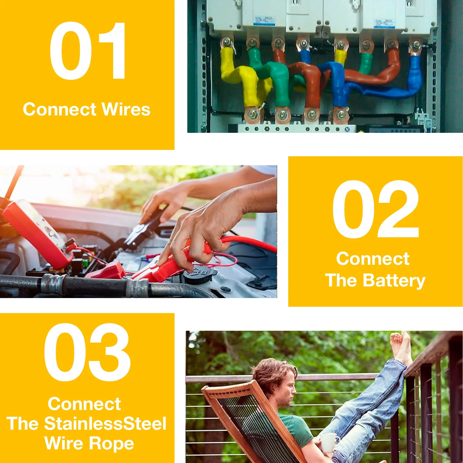 10T Hydraulic Cable Lug Crimper Kit - ขั้วต่อไฟฟ้าเครื่องมือลวดพร้อม 4-70mm2 Dies & Scissor