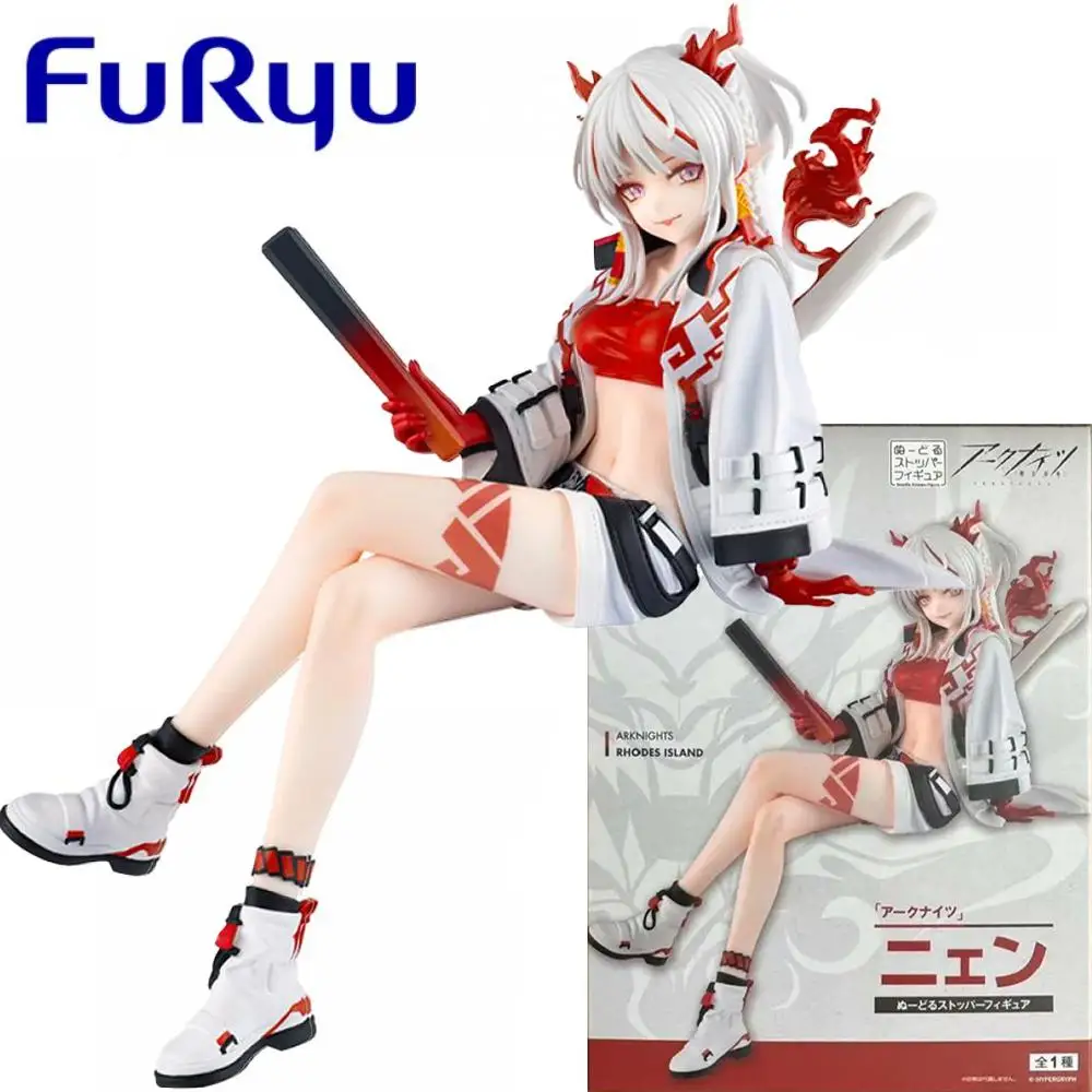 

FuRyu Original Noodle Stopper Arknights Nian Anime Action Figure Toys For Boys Girls Kids Children Birthday Gifts Collectible