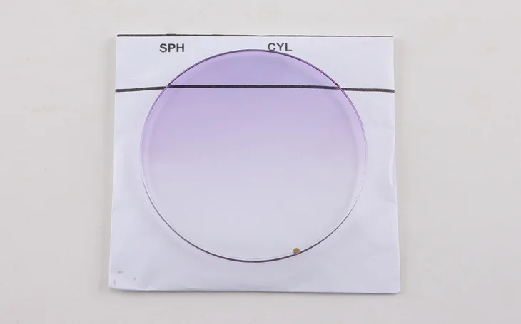 Polycarbonat 1,61 1,67 MR-8/mr-7 Linsen Myopie Hyperopie Astigma tismus optische Brillen gläser randlose Brille – Detail 3