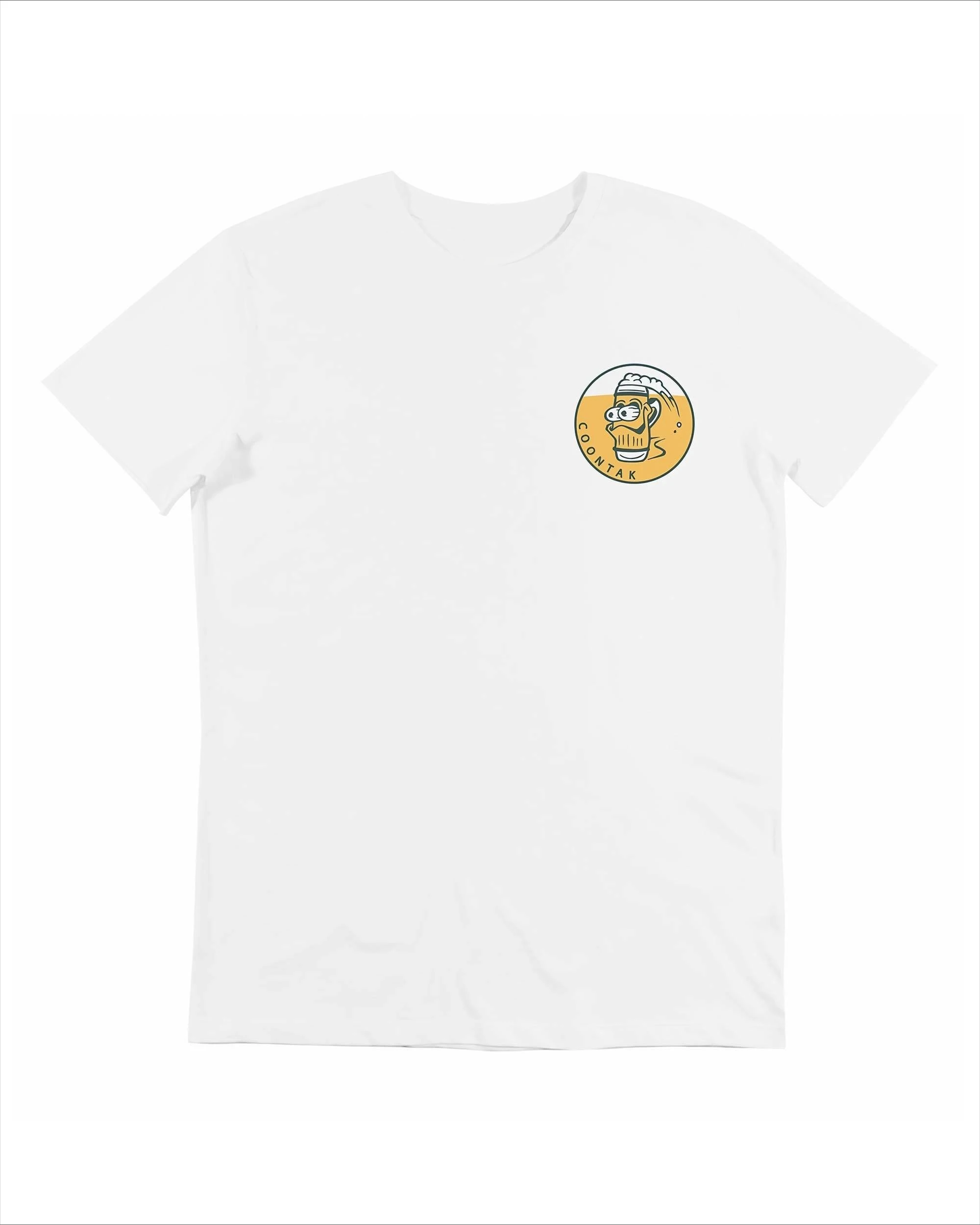 

Beer Monster Graphic Printing Summer Luxury Brand Cotton Men's and Women's T-Shirts Short Sleeves Fashion Trend Clothing