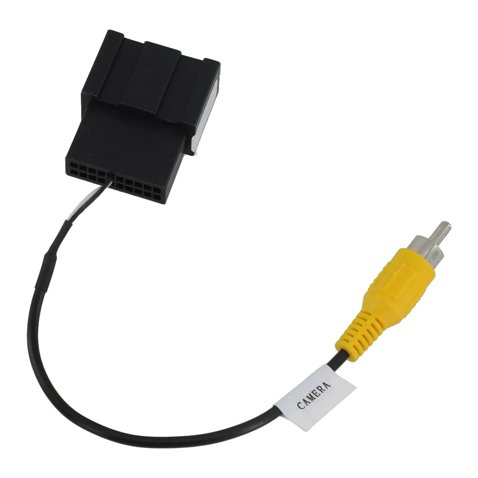 

High Quality Brand New Car Truck Reverse Camera Video Adapter Wiring Wiring Cable ABS Reverse Camera Output None