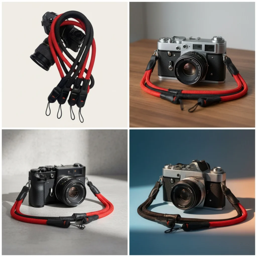 

Quick Release Camera Neck Strap Round Lanyard Camera Shoulder Strap Multifunctional Nylon Rope Camera Holder For Outdoor Travel