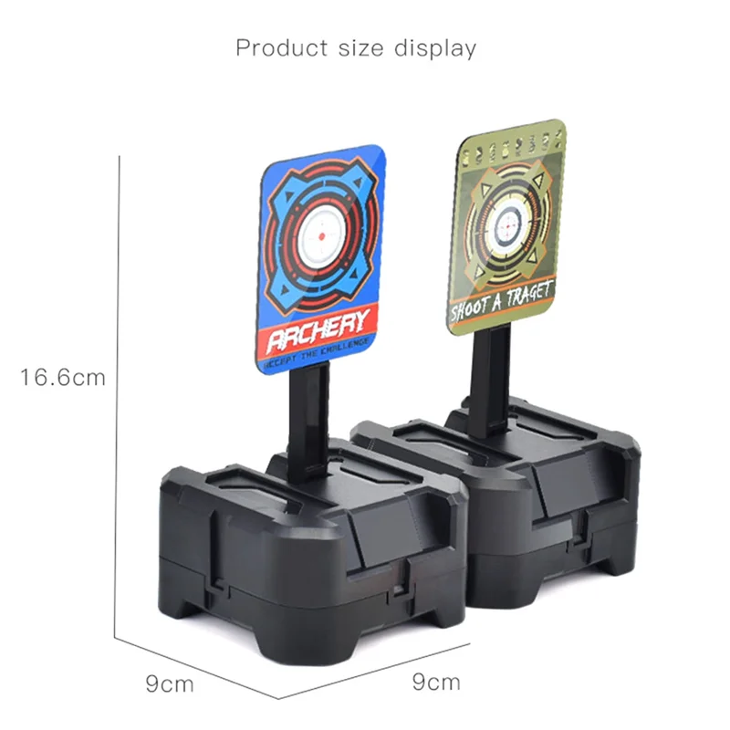 ABHS-Auto Reset Target Kit For Indoor Outdoor Practice Target Range Black, Durable Fine Workmanship