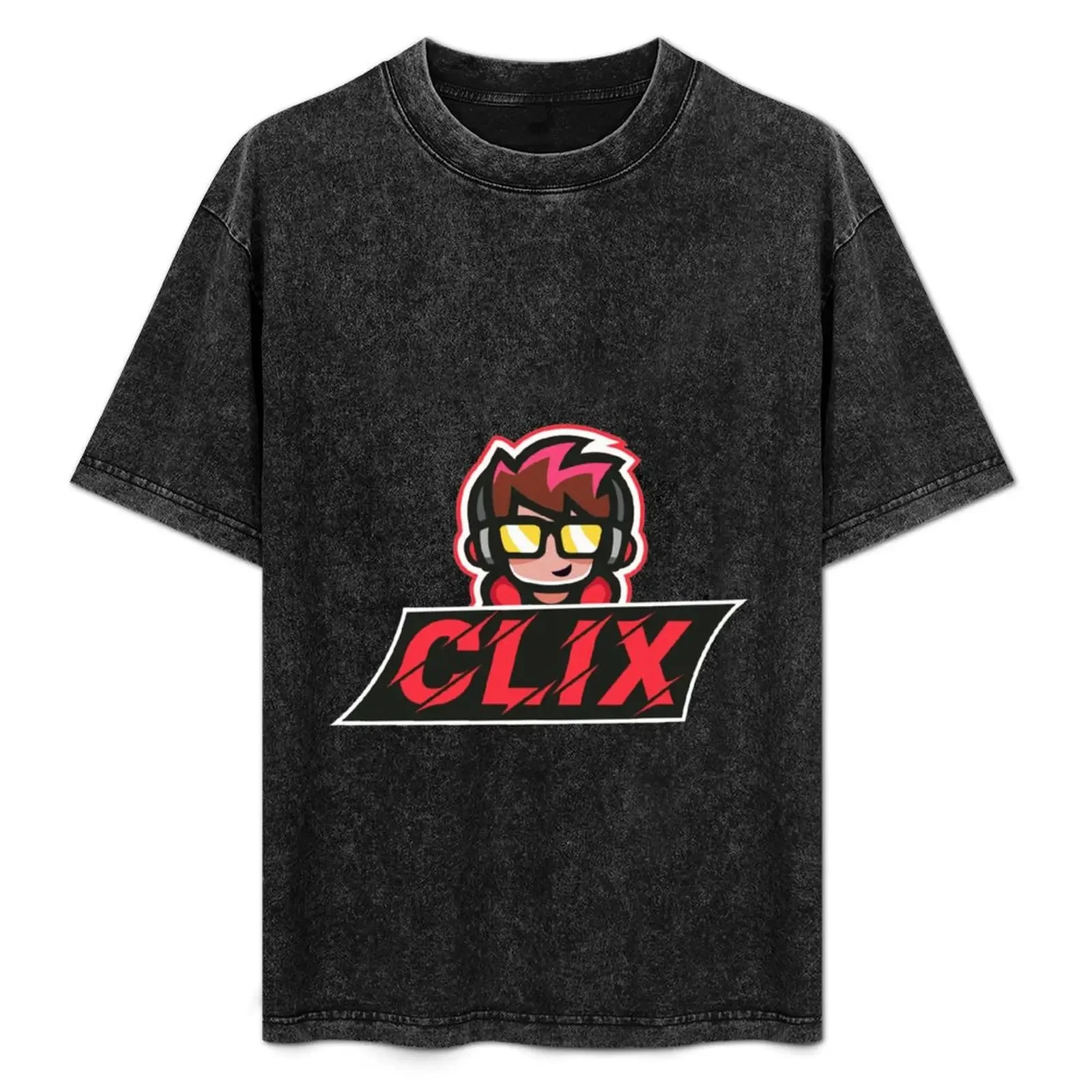 

Clix Merch Misfits Clix T-Shirt customizeds cute tops oversized t shirt Men's t-shirts