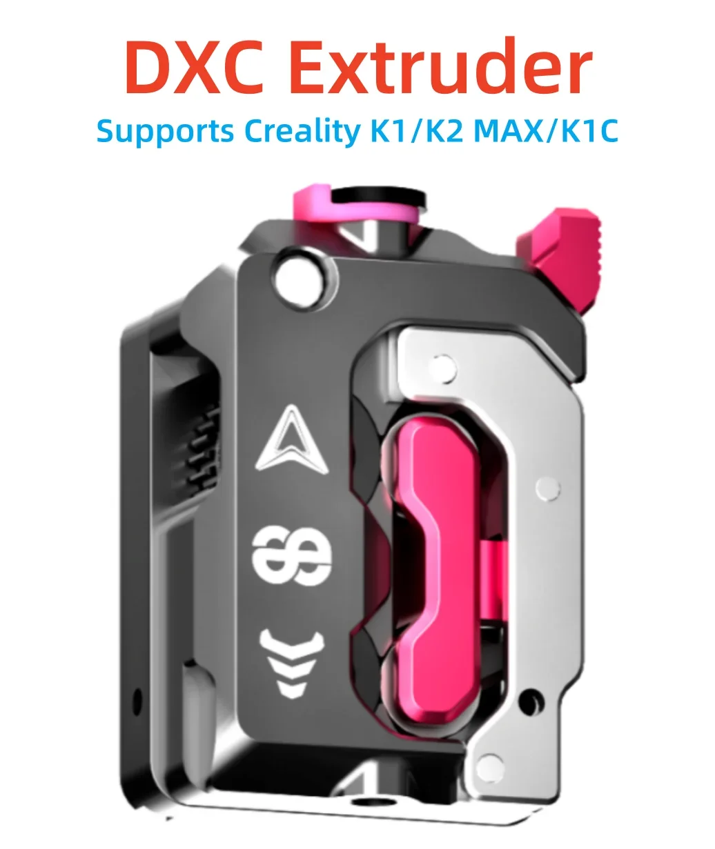 

Phaetus DXC V1.1 Upgraded Extruder Stable Extrusion and Smooth Feeding Extruder Kit for Creality K1 K1C K1MAX 3D Printers
