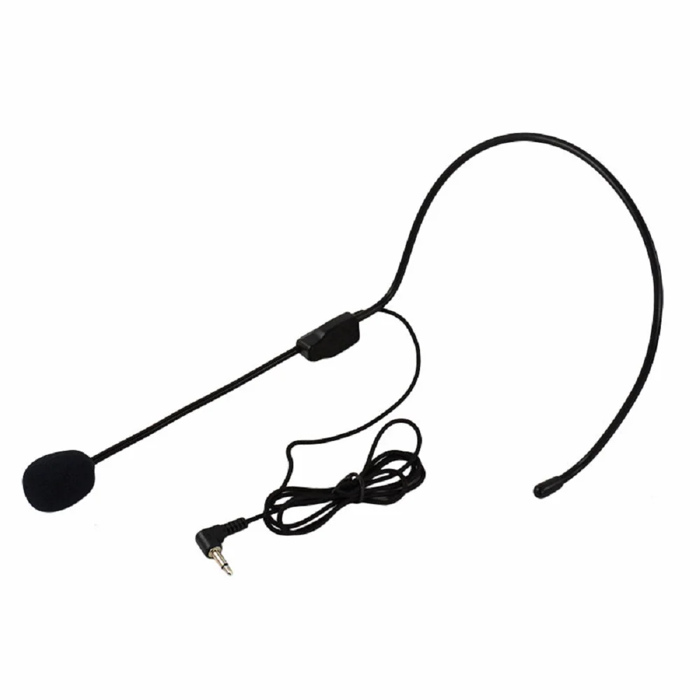 1PCS Hot Sale Pratical External Voice Collar Clip Mic Speaker Mike Wired Headset Microphone Portable and Easy to Use
