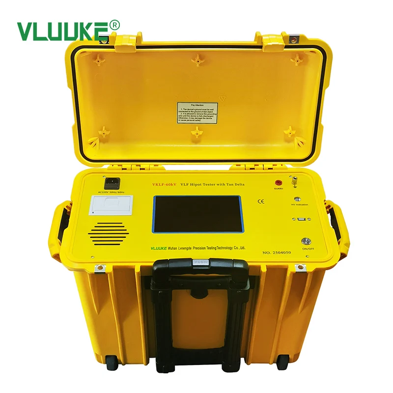 VKVLF-60KV 3 in 1 for Test 220V VLF Voltage Withstand Dielectric Loss Partial Discharge