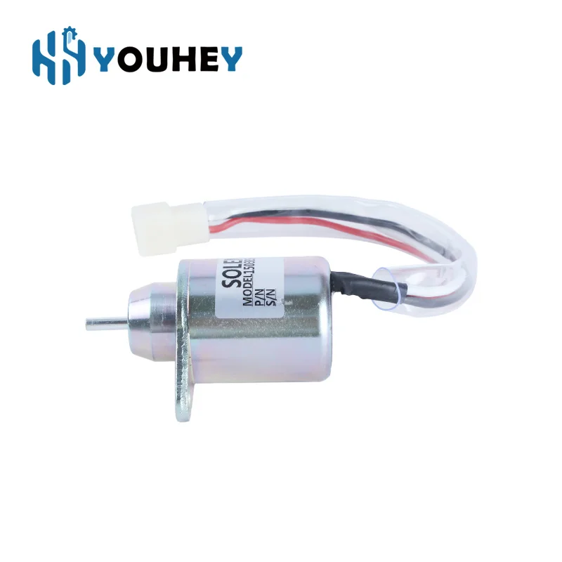 1503ES-24S5SUC5S وقف الملف اللولبي الوقود الملف اللولبي 12 فولت 24 فولت ل كوبوتا SA-4569-T D905 D1005 V1205 V1305 V1505 #3