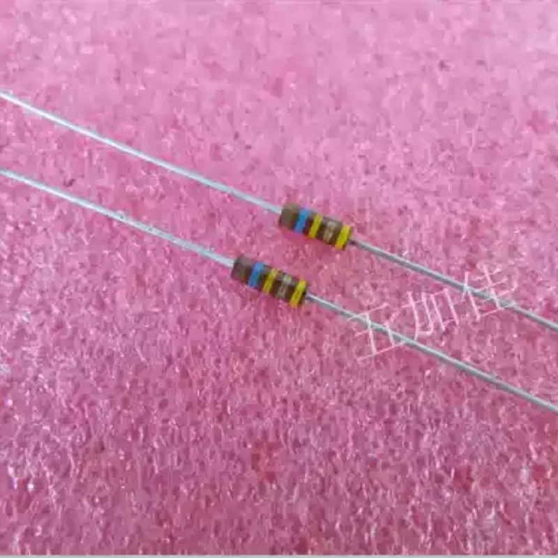 10-100pcs imported RCR07G164JS 160K 1/4W antique carbon core non inductive resistor gallbladder machine special