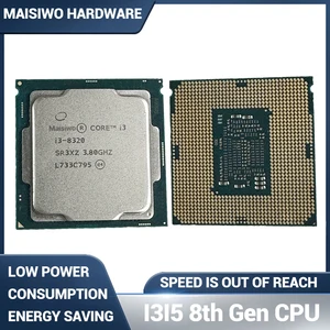 Processeur de 8e génération i3 8100 8300 8320 i5 8400 8500 8600 i3 8100T 8300T 8350K i5 8400T 8500T 8600T 8600T 8600K CPU 10 meilleures ventes de la i3 8350k - No 1