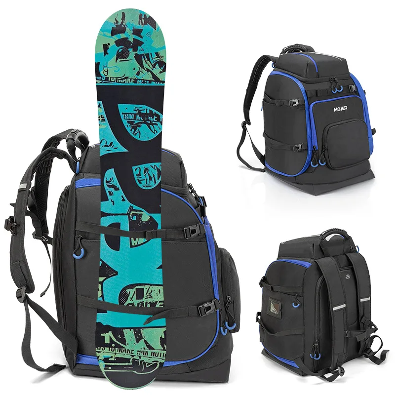 Winter Ski Gear Backpack, Spacious Large‑Capacity Daypack, Durable Outdoor Sports Rucksack for Snowboard and Skiing gear storage