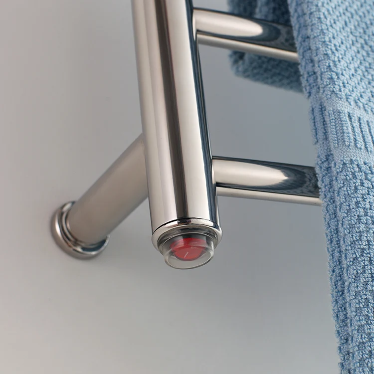 Toallero eléctrico de 7 rieles Calentador de toallas con cable