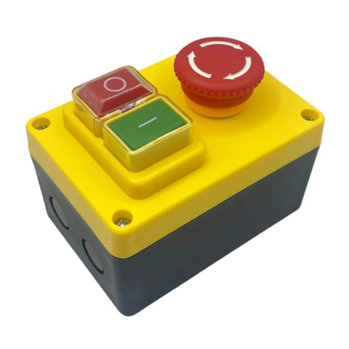 Shop Now KJD17D 250V 16A Electromagnetic Push Button Switch Emergency Stop Switches for Electric Tools & Machine Tool Equipment