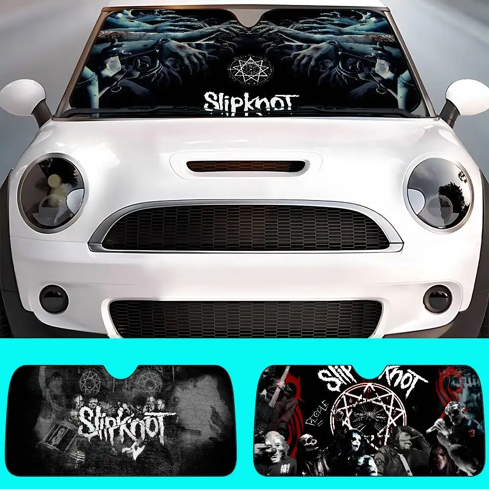 S-Slip-notes مظلة السيارات الستائر الزجاج الأمامي نافذة أمامية قناع 70x130 سنتيمتر الشمس قناع الشمسية حماية منقوشة هدية الجدة سيارة #4