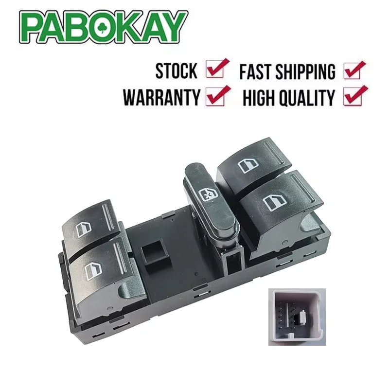 

For VW Jetta Golf MK5 MK6 Passat B6 B7 CC Touran Tiguan Golf Window Switch Control Button Window Lifter 1K4959857B 1K4959857