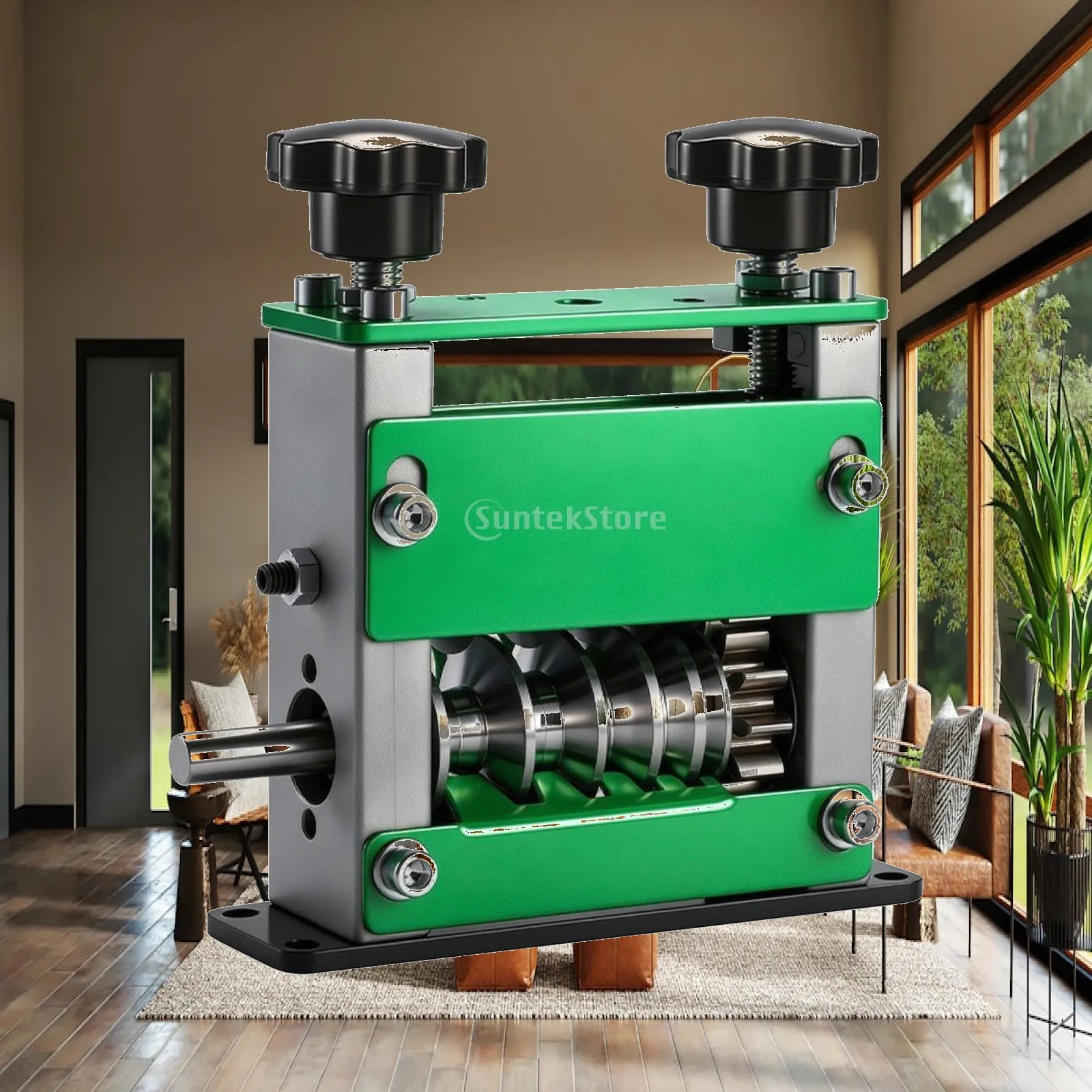 Manual Cable Stripping Machine for Copper Core Recovery Alloy Benchtop Tool with Adjustable Tension and Smooth Guide