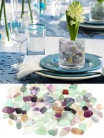 Natural Mixed Quartz Crystal Chips Stone Rock Gravel Specimen Fish Tank Aquarium Decor Natural Tumbled Stones and Ore Minerals 6