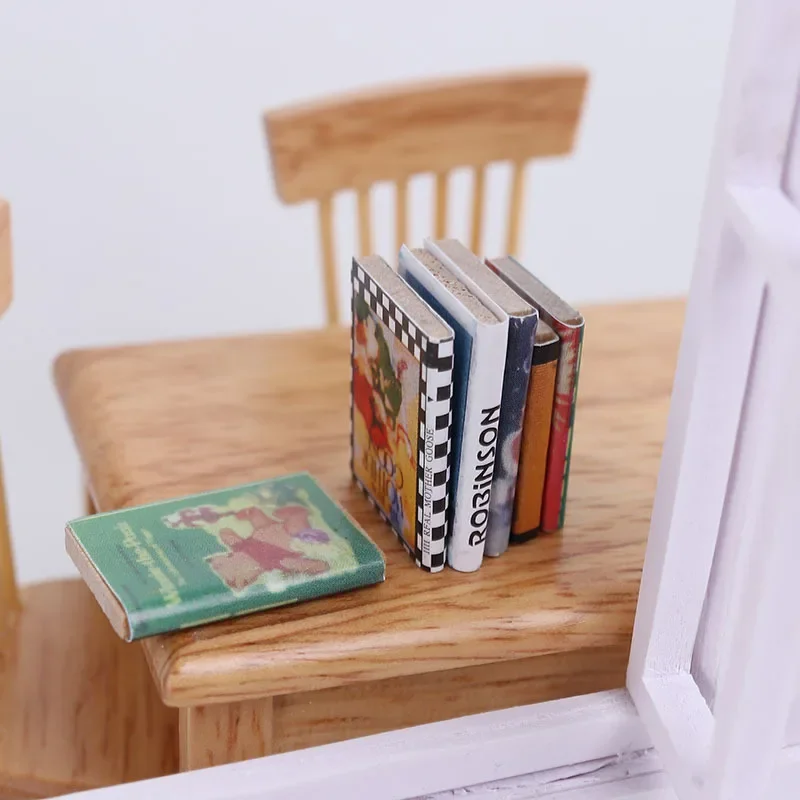 1:12 1:6 BJD Ob11 Family Magazine Study Globe Ornament Dollhouse Study Ornaments Miniature Items Comic Book Mini-model Toys