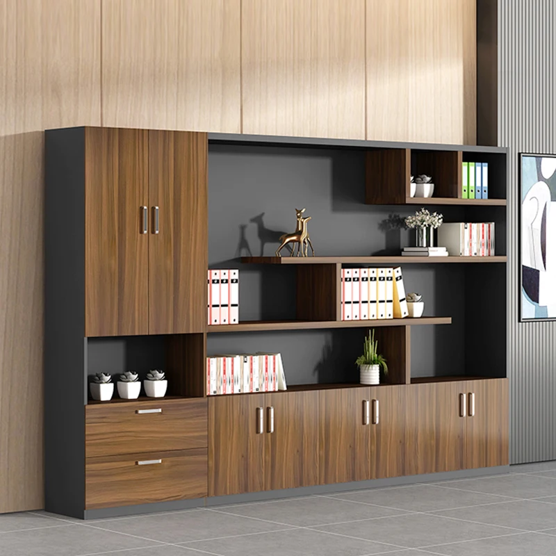 

Office Filing Cabinet Wooden Background Bookcase Filing Cabinet Display Locker Partition Cabinet With Lock Szafka Furniture