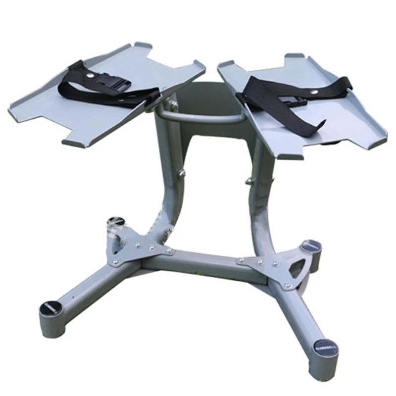 New gym high-end adjustable 24kg/42kg dumbbell stand dumbbell bracket vertical dumbbell stand