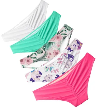 Zomer Vrouw Bikini Witte Onderkant Zwemmen Badpak Afdrukken Braziliaanse Badmode Zwemmen Designer Braziliaanse Sexy Secret Plus Size