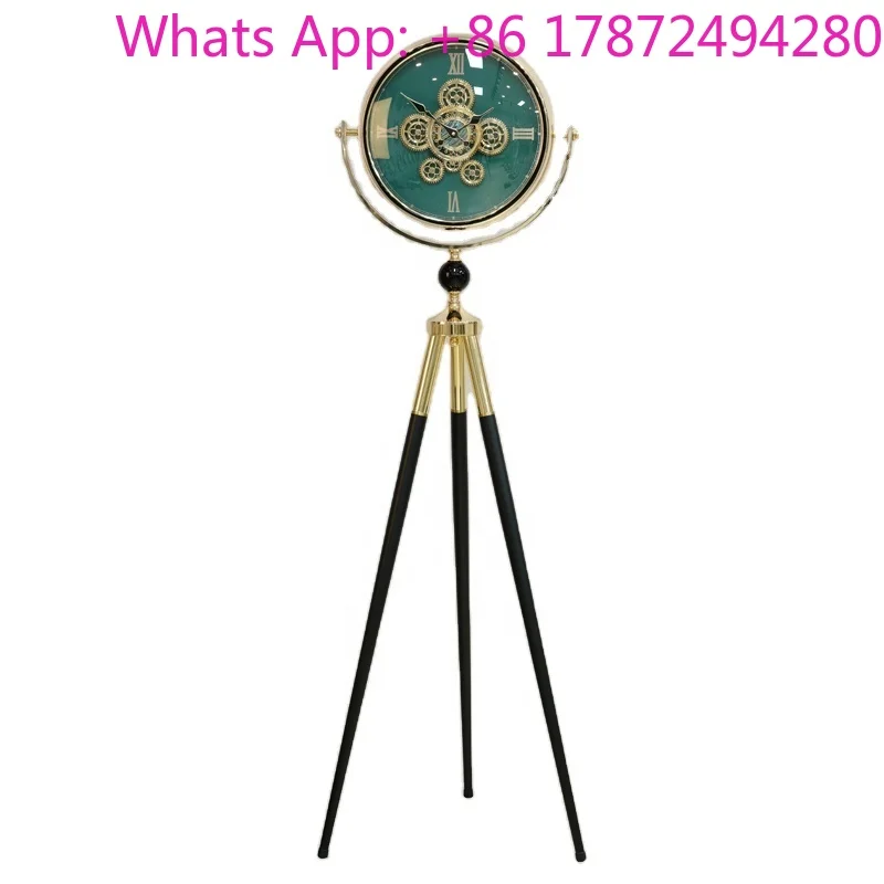 High-end Retro Geared Floor Clock