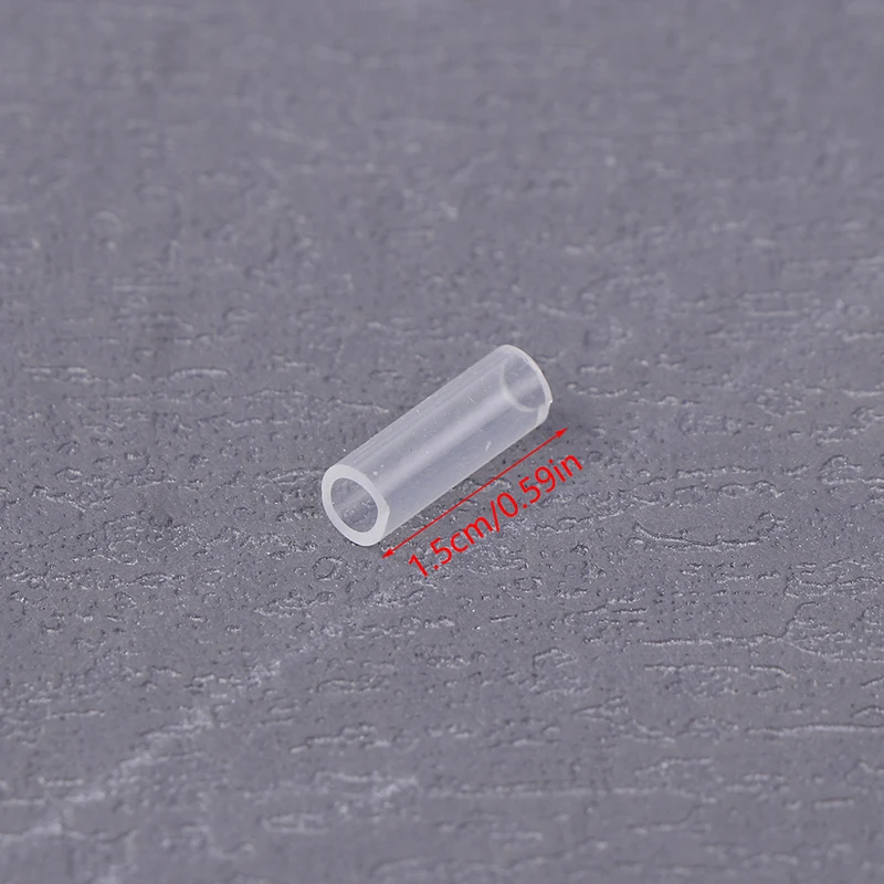 50Pcs/lot Bead Chain Anti-lost Cover DIY Plastic Transparent 1.5cm/0.59in KeyRing Protective Cover To Prevent Falling Bead Chain
