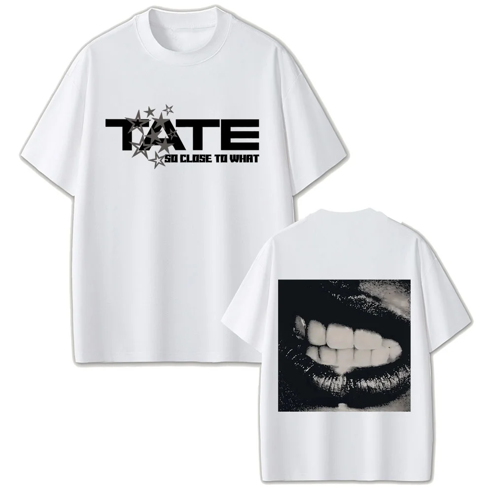 تيت ماكراي 2025 حفلة موسيقية ملكة جمال مملية جولة 2025 الصيف موضة الرجال النساء المتضخم تي شيرت القطن الخالص تي شيرت