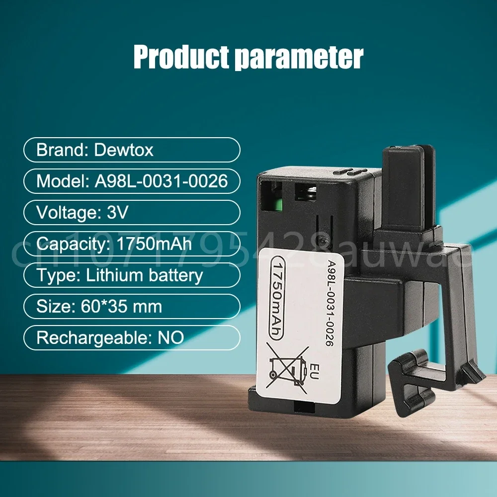 4PCS 3V 1750mAh  A98L-0031-0026 A02b-0309-k102 A02b-0309-k102 for Fanuc CNC PLC System A02b-0309-k102 Battery Pack